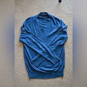 Banana Republic V-Neck Silk/Cashmere Sweater